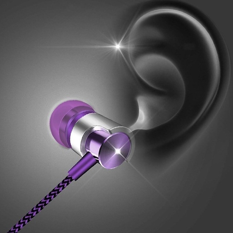 9D Stereo Wired Headphones Bas - Wired Earphone Mic reseña y precio