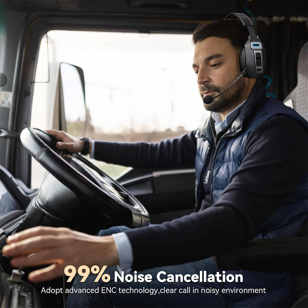 Trucker Bluetooth Headset with - Bluetooth Headset On Ear reseña y precio