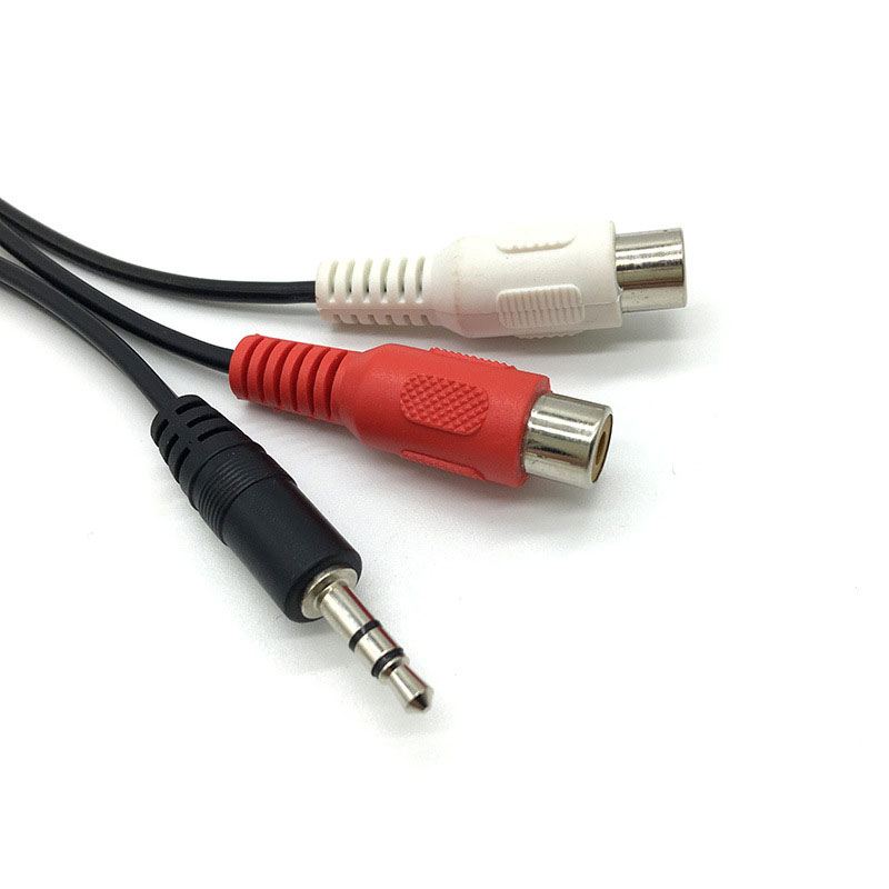 3.5 Jack Male to 2RCA 2AV Fema - Cable Extension 3.5 reseña y precio