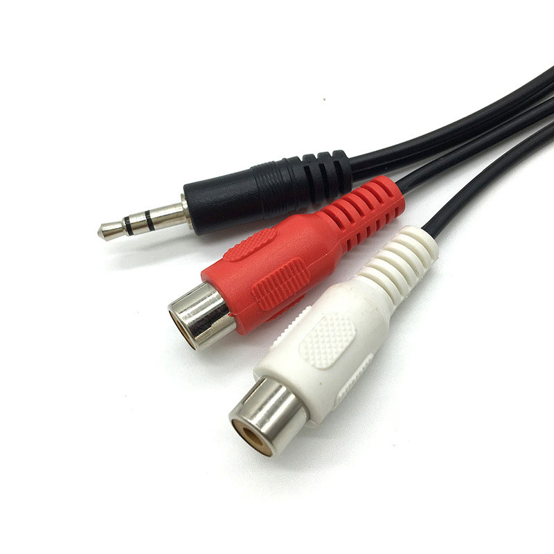 3.5 Jack Male to 2RCA 2AV Fema - Cable Extension 3.5 reseña y precio