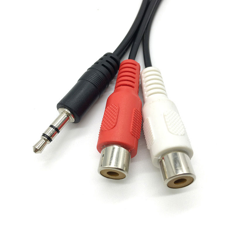 3.5 Jack Male to 2RCA 2AV Fema - Cable Extension 3.5 reseña y precio
