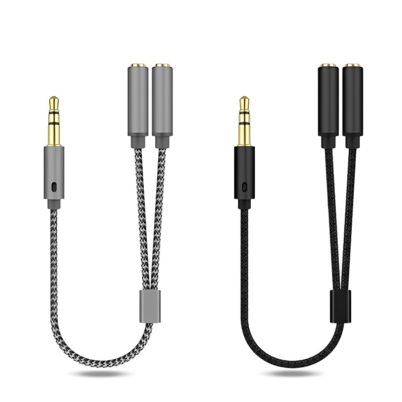 3.5mm Audio Splitter Y Jack 1  - Earphone Splitter Jack reseña y precio