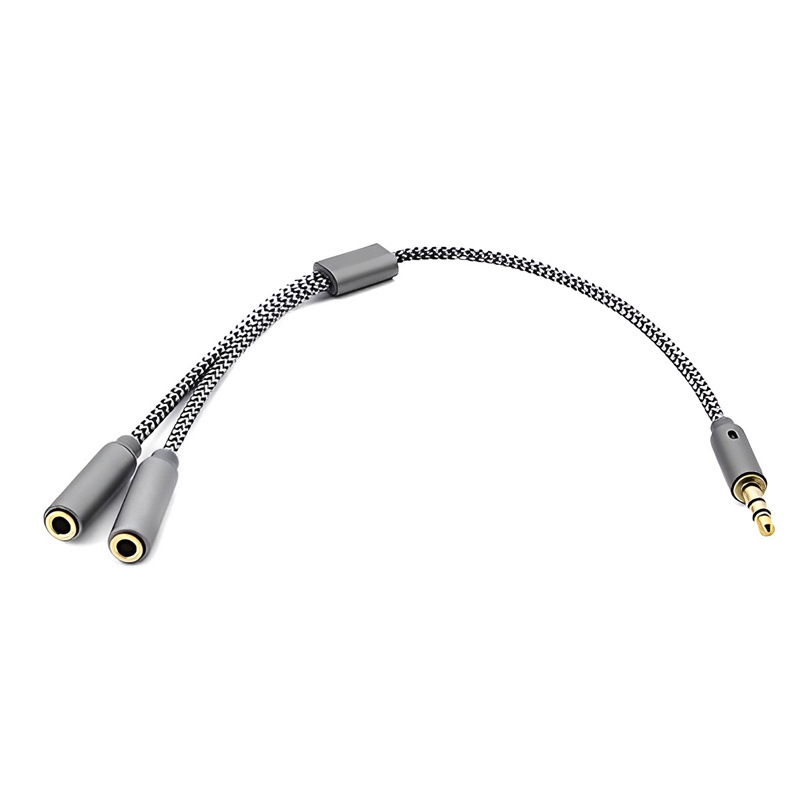 3.5mm Audio Splitter Y Jack 1  - Earphone Splitter Jack reseña y precio