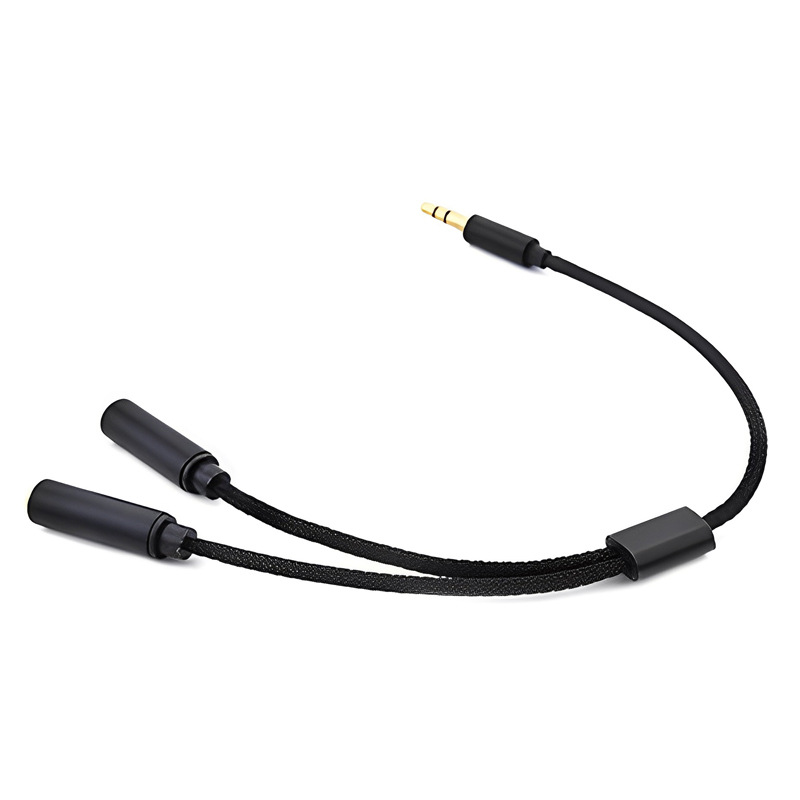 3.5mm Audio Splitter Y Jack 1  - Earphone Splitter Jack reseña y precio